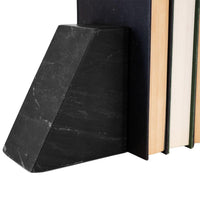 Marble Bookends Pair - Black - Humble & Grand Homestore