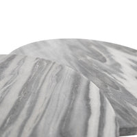Marble Charger Plate - Grey - Humble & Grand Homestore