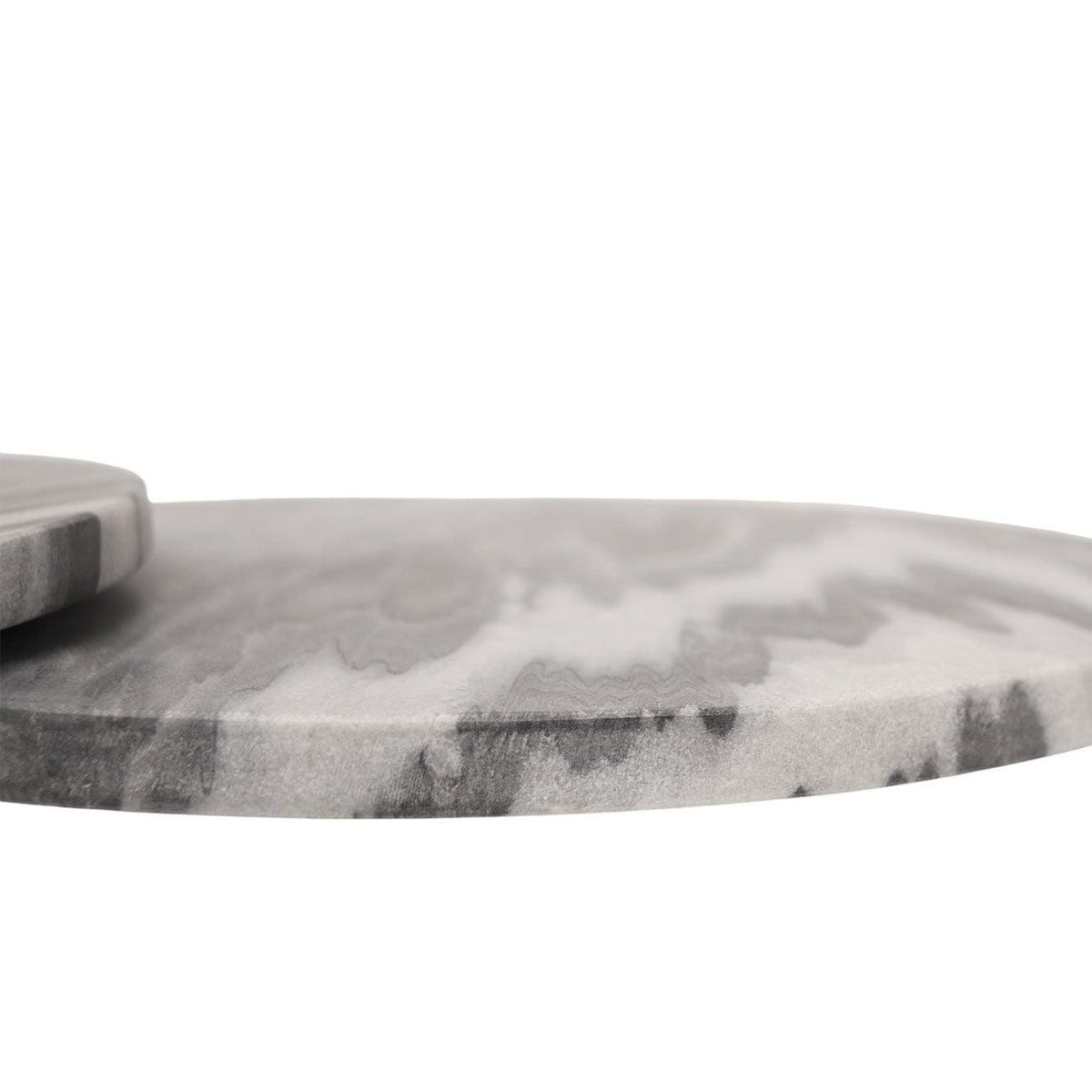Marble Charger Plate - Grey - Humble & Grand Homestore
