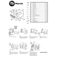 Marvin Contemporary Metal Locker - Teracotta - Humble & Grand Homestore