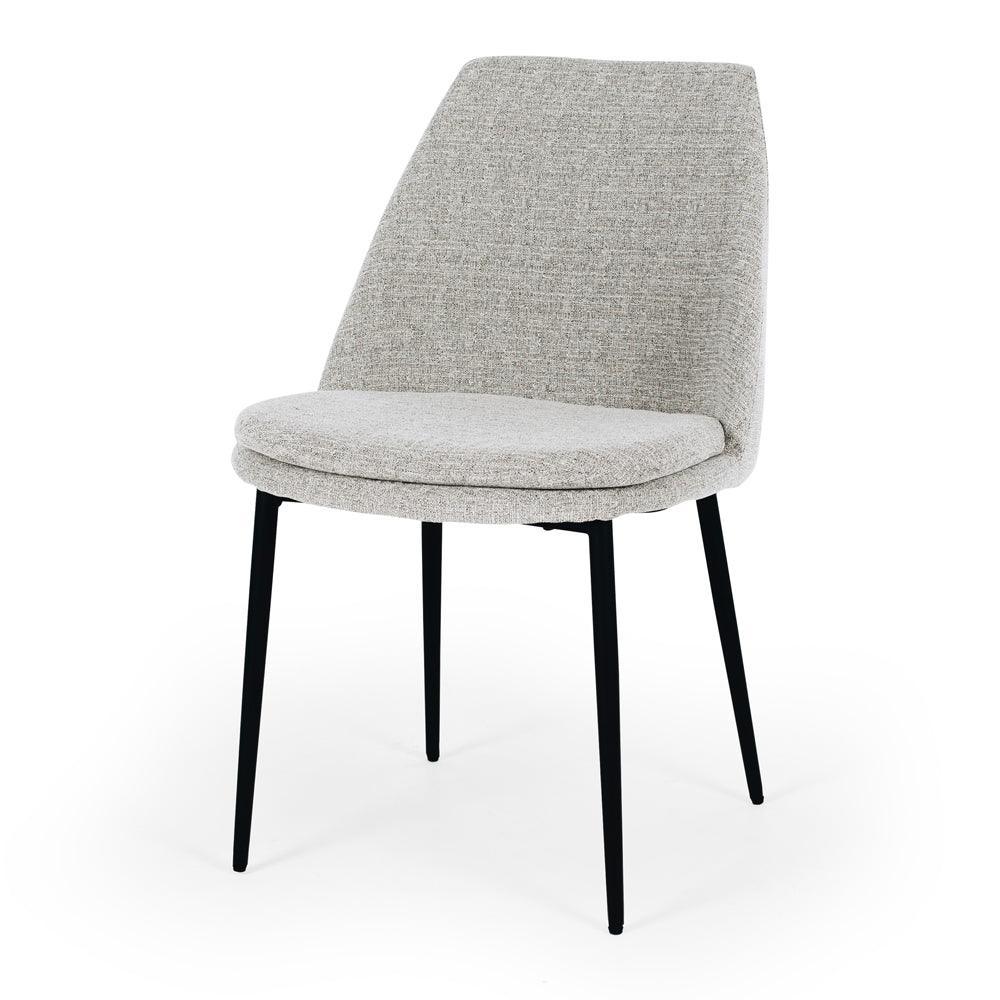 Mia Dining Chair - Light Grey - Humble & Grand Homestore