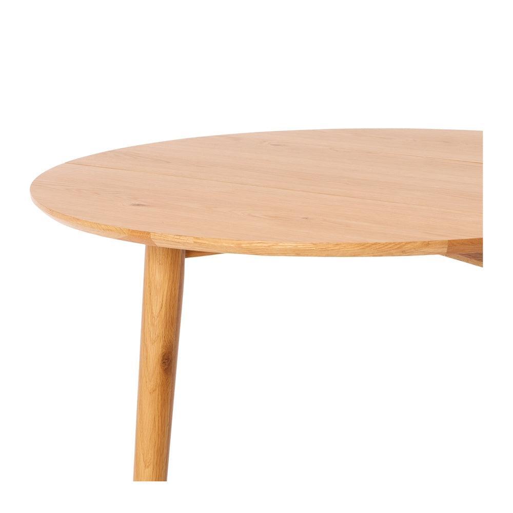 Nordik Dining Table - Dropleaf Round - Humble & Grand Homestore