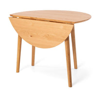 Nordik Dining Table - Dropleaf Round - Humble & Grand Homestore