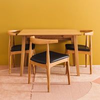 Nordik Dining Table - Dropleaf Square - Humble & Grand Homestore