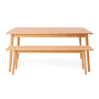 Nordik Extension Dining Table 160-210 - Humble & Grand Homestore