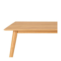 Nordik Solid Oak Dining Table - Humble & Grand Homestore
