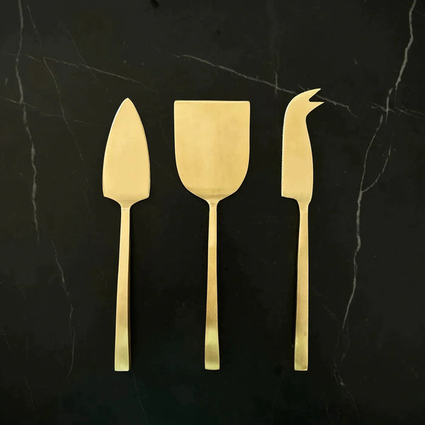 Oro Cheese Knife Set of 3 - Humble & Grand Homestore