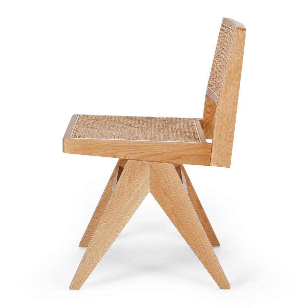 Palma Dining Chair - Natural Oak - Humble & Grand Homestore