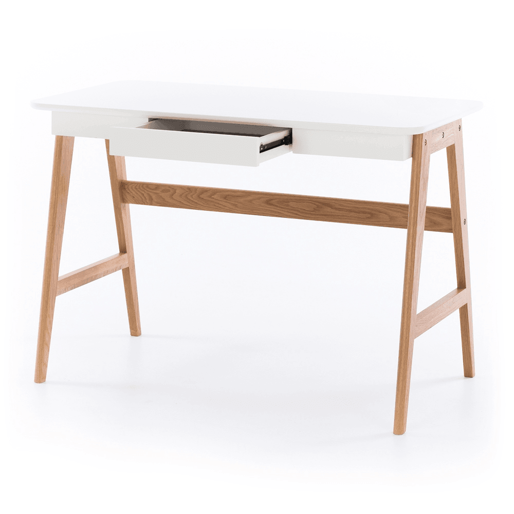 Radius Desk - White - Humble & Grand Homestore