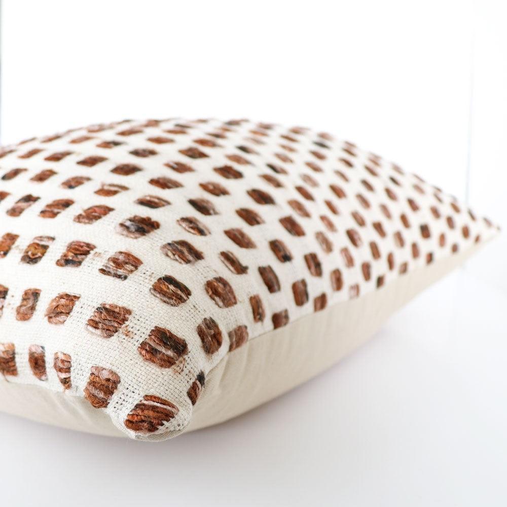Rema Rectangle Cushion - Cream / Natural - Humble & Grand Homestore