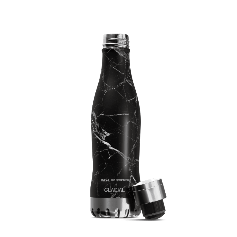 Reusable Bottle - Black Marble - Humble & Grand Homestore