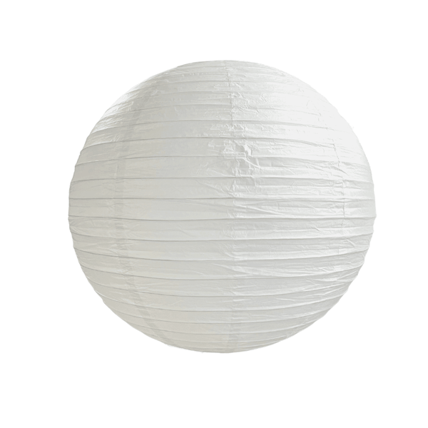 White Paper Lightshade - 24 inch - Humble & Grand Homestore