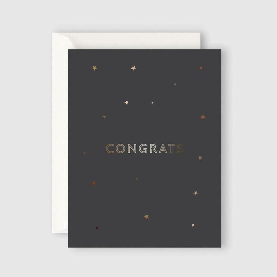 Card - Starry Congrats - Humble & Grand Homestore