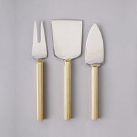 Cheese Knife Set - Silver/Gold - Humble & Grand Homestore